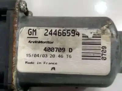 Pezzo di ricambio per auto di seconda mano alzacristalli anteriore destro per opel corsa c d-y17dtl riferimenti oem iam 24466594  400709d