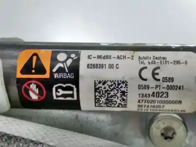 Автозапчасти б/у передняя правая подушка безопасности за opel corsa e (x15) 1.4 turbo (08, 68) ссылки oem iam 4770201000000r  
