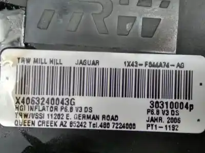 Автозапчастина б/у передня права подушка безопасности для jaguar x-type i (x400) 2.5 v6 a las 4 ruedas посилання на oem iam 1x43f045b66ae  30310004p