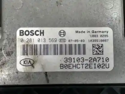 Автозапчасти б/у блок управления двигателем за kia cee´d d4fb-ul ссылки oem iam 0281013569  