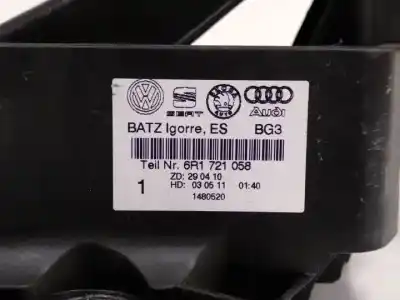 Автозапчасти б/у педаль тормоза за audi a1 (8x) cax ссылки oem iam 6r1721058  