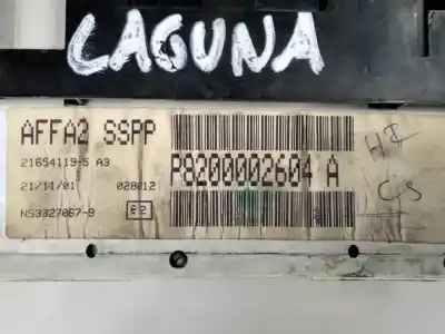 Автозапчастина б/у багатофункційний дисплей для renault laguna ii (bg0) f9q670 посилання на oem iam 216541195a3   Автозапчастина б/у багатофункційний дисплей для renault laguna ii (bg0) f9q670 посилання на oem iam 216541195a3