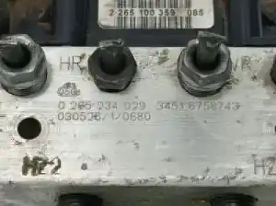Peça sobressalente para automóvel em segunda mão abs por bmw 5 (e60) 520 i referências oem iam 34516758743  