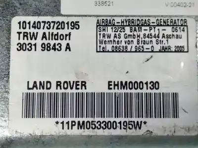 Автозапчастина б/у передня ліва бічна подушка безпеки для land rover range rover iii (l322) 3.0 d 4x4 посилання на oem iam 30319843a  