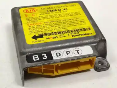 Peça sobressalente para automóvel em segunda mão centralina de airbag por kia rio (dc) a5d referências oem iam 0k32b677f0