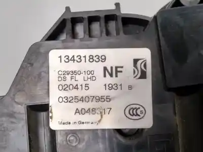Автозапчастина б/у замок передніх дверей лівий для opel corsa e (x15) 1.4 turbo (08, 68) посилання на oem iam 13431839  