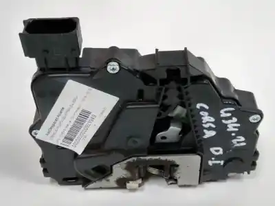 Автозапчастина б/у замок передніх дверей лівий для opel corsa e (x15) 1.4 turbo (08, 68) посилання на oem iam 13431839  