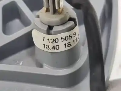 Peça sobressalente para automóvel em segunda mão pára-sol esquerdo por bmw serie 1 berlina (e81/e87) 204d4 referências oem iam 71205659  