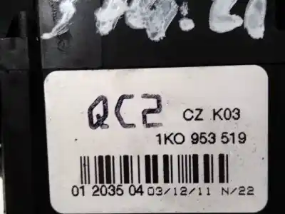 Pièce détachée automobile d'occasion commande d'essuie glace pour audi a3 (8p) bgu références oem iam 1k0953519  