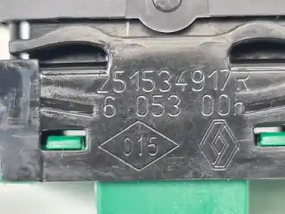 Автозапчастина б/у вимикач для renault captur (j5al) k9k628 посилання на oem iam 251534917r  