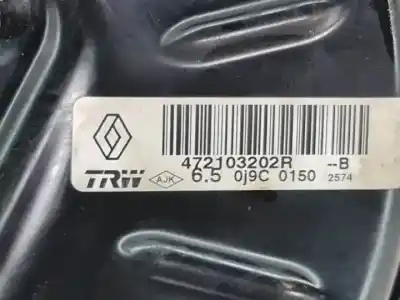 Автозапчастина б/у гальмівний серво для renault captur (j5al) k9k628 посилання на oem iam 472103202r  