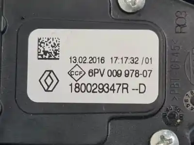 Автозапчасти б/у пotенциометр за renault captur (j5al) k9k628 ссылки oem iam 6pv00997807  