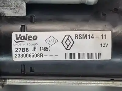 Автозапчастина б/у двигун запускається для renault captur (j5al) k9k628 посилання на oem iam 27b6jh1485c  