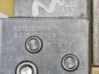 Автозапчастина б/у регулятор скла заднього правого для renault captur (j5al) k9k628 посилання на oem iam 128001471b  