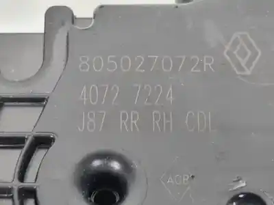 Second-hand car spare part rear right door lock for renault captur (j5al) k9k628 oem iam references 805027072r  