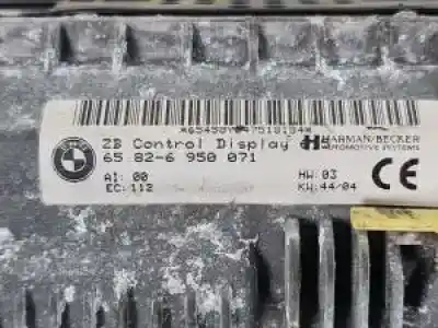 Second-hand car spare part multifunction display for bmw serie 7 (e65/e66) n57d30b oem iam references 65826950071  