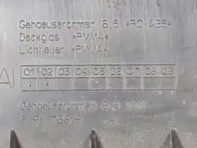 Second-hand car spare part multifunction display for bmw serie 7 (e65/e66) n57d30b oem iam references 65826950071  