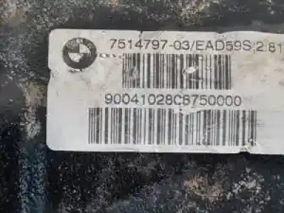Pezzo di ricambio per auto di seconda mano differenziale posteriore per bmw serie 7 (e65/e66) n57d30b riferimenti oem iam 751479703  