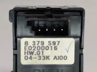 Peça sobressalente para automóvel em segunda mão botão / interruptor elevador vidro traseiro esquerdo por bmw serie 7 (e65/e66) n57d30b referências oem iam 8379597  