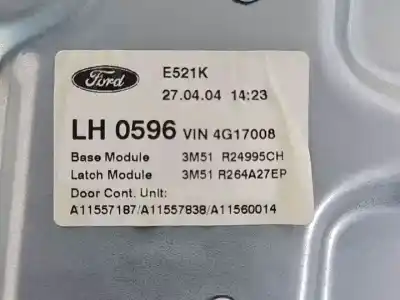 Автозапчасти б/у регулятор стекла заднего левого за ford focus c-max (cap) d-g8da ссылки oem iam 3m51r045h23  