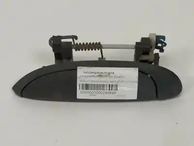 Second-hand car spare part exterior left front door handle for renault megane i fase 2 cabriolet (ea..) f7r714 oem iam references 7700830037