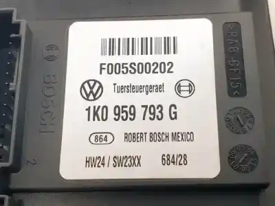 Автозапчасти б/у регулятор стекла переднего левого за volkswagen jetta (1k2) bkc ссылки oem iam 992729105  