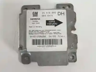 Pièce détachée automobile d'occasion boitier de commande d'airbag pour opel corsa b 17d4ee1 références oem iam 5wk42976