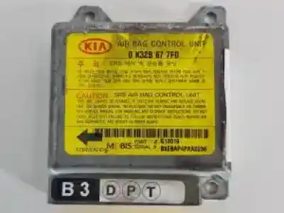 Peça sobressalente para automóvel em segunda mão centralina de airbag por kia rio (dc) a3e referências oem iam 0k32b677f0