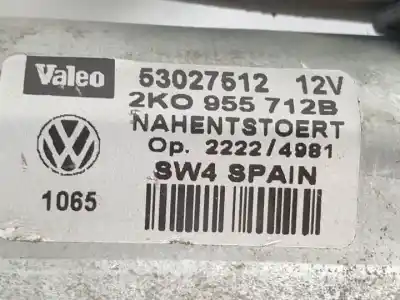 Автозапчасти б/у мотор заднего стеклоочистителя за volkswagen caddy ka/kb (2k) bjb ссылки oem iam 2k0955712b  
