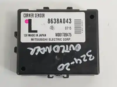 Автозапчастина б/у електронний модуль для mitsubishi outlander (cw0) 4hk посилання на oem iam 8638a043