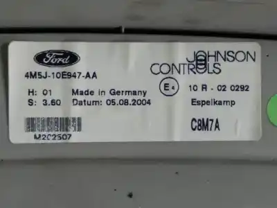 Автозапчасти б/у аудиосистема / радио cd за ford focus c-max (cap) qqdb ссылки oem iam 4m5j10e947aa  