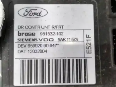 Автозапчасти б/у регулятор стекла переднего правого за ford focus c-max (cap) qqdb ссылки oem iam 3m51r203a28  5wk11573l