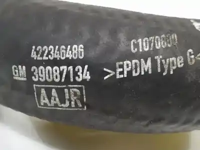 Second-hand car spare part intercooler pipe for opel insignia grand sport d20dth oem iam references 39087134  