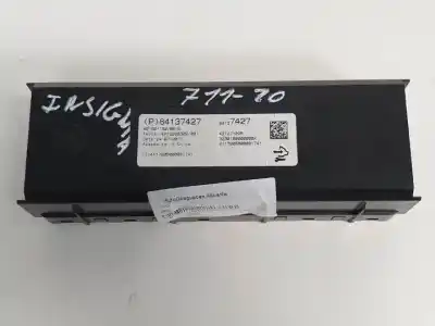 Peça sobressalente para automóvel em segunda mão módulo eletrônico por opel insignia grand sport d20dth referências oem iam 84137427