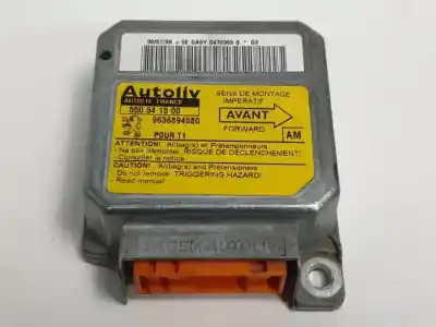 Pièce détachée automobile d'occasion BOITIER DE COMMANDE D'AIRBAG pour PEUGEOT 206 BERLINA  Références OEM IAM 550541500  