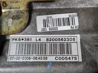 Gebrauchtes Autoersatzteil getriebe zum renault espace iv (jk0) g9t742 oem-iam-referenzen pk6361 6 velocidades 