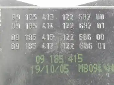 Pezzo di ricambio per auto di seconda mano comando pulito per opel combo y13dt riferimenti oem iam 09185413  