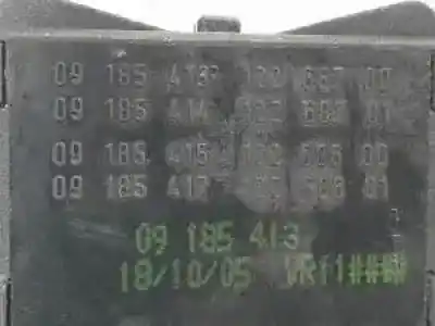 Pièce détachée automobile d'occasion commande de clignotants pour opel combo y13dt références oem iam 09185413  