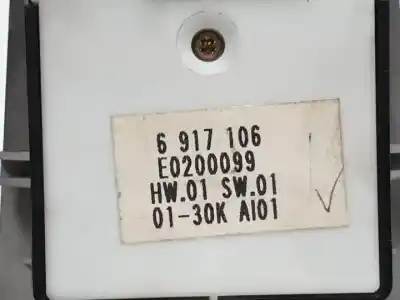 Second-hand car spare part left front power window switch for bmw serie 7 (e65/e66) n62b44 oem iam references 6917106  