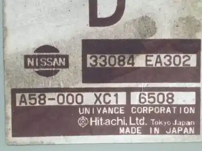 Автозапчастина б/у блок управління акпп для nissan navara pick-up (d40m) yd25ddti посилання на oem iam a58000xc1  