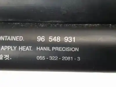 Peça sobressalente para automóvel em segunda mão amortecedor do capô por daewoo lacetti l14 referências oem iam 96548931  