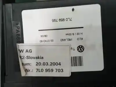 Автозапчастина б/у регулятор склона задній лівий для porsche cayenne (typ 9pa) m4800 посилання на oem iam 7l0959795  