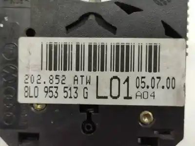 Second-hand car spare part indicator switch for seat leon (1m1) ahf/asv oem iam references 8l0953513g  