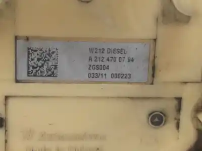 Recambio de automóvil de segunda mano de aforador para mercedes clase e (w212) lim. e 220 bluetec (212.001) referencias oem iam 2124700794  a2124700194