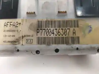 Second-hand car spare part multifunction display for renault clio ii fase i (b/cbo) d4f712 oem iam references 7700436307a  
