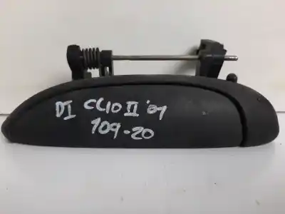Автозапчастина б/у ліва передня зовнішня ручка для renault clio ii fase i (b/cbo) d4f712 посилання на oem iam 7700426088