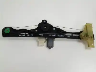 Second-hand car spare part rear left window regulator for citroen c4 picasso ii 1.6 hdi / bluehdi 115 oem iam references 9675288380  