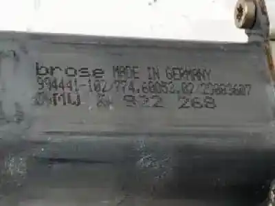 Second-hand car spare part passenger side right window regulator for bmw 5 (e60) 520 i oem iam references   