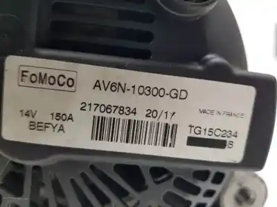 Автозапчастина б/у генератор для ford kuga (cbs) xwmb посилання на oem iam av6n10300gd  