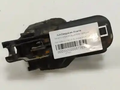 Second-hand car spare part interior right front handle for fiat i doblò (119) 199a2000 oem iam references   
